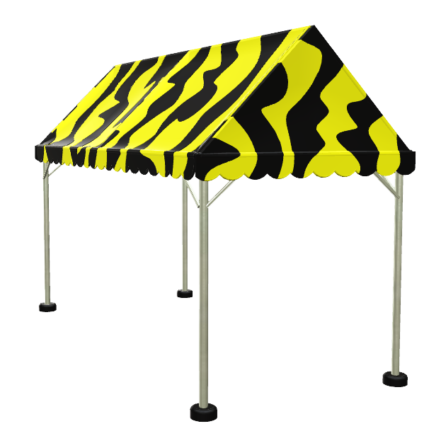 テント　トラ柄4